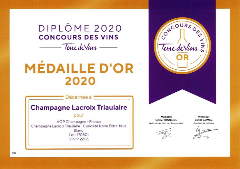 Wines Championship of Terre de Vins 2020